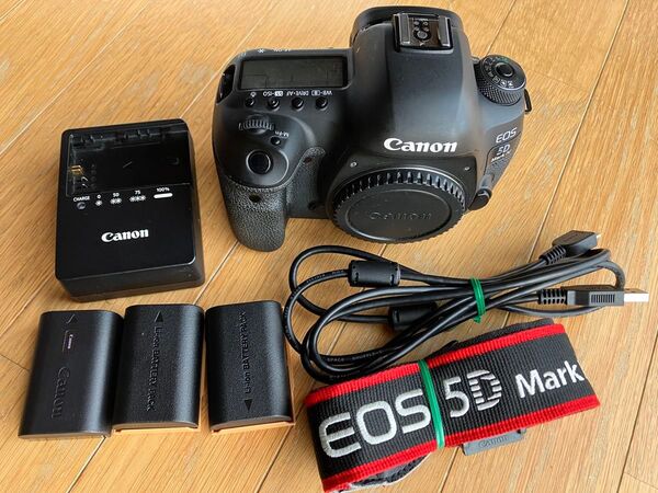 【良品】Canon EOS 5DmarkIV ボディ+付属品