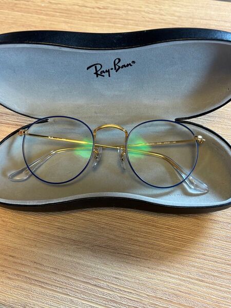 Ray-Ban メガネ ブルー系