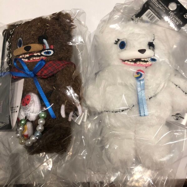 USJ限定 ハミクマ ハミクマソウル マスコットキーチェーン2 点セット