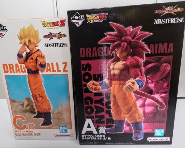 一番くじ ドラゴンボール VSオムニバスCROSS A賞 超サイヤ人4孫悟空 C賞 超サイヤ人孫悟空
