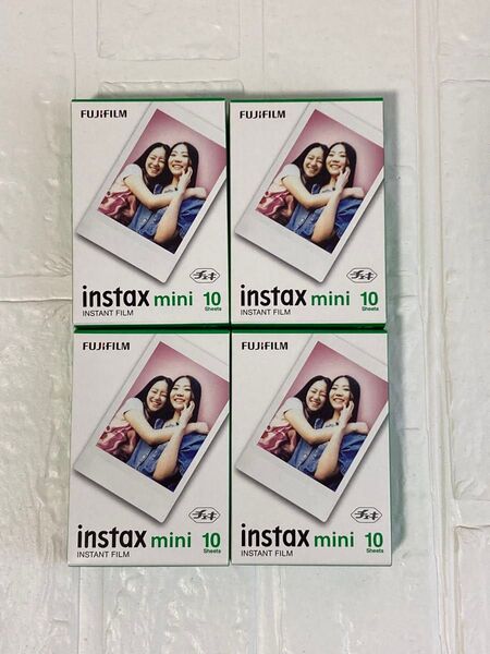 INSTAX MINI インスタックスミニ チェキ フィルム 10枚入4箱 富士フィルム FUJIFILM