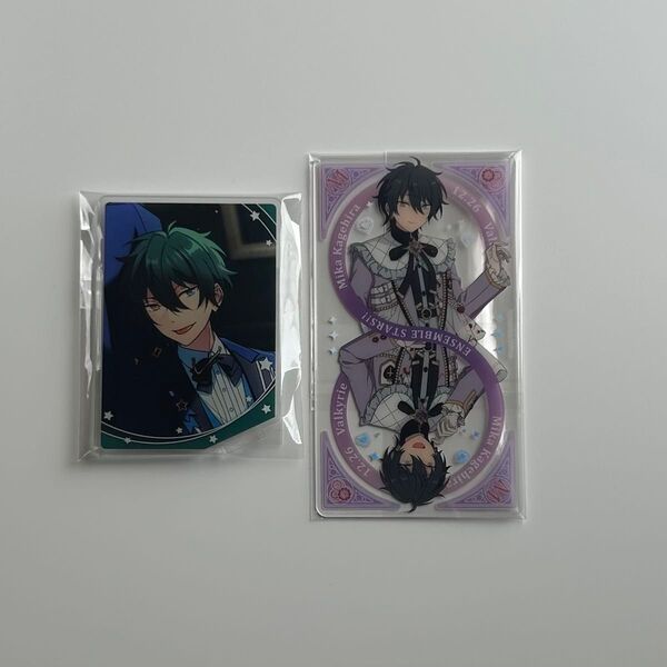 あんスタ 影片みか 綻放クリアカード アクリルカード アクスタ アクリルスタンド