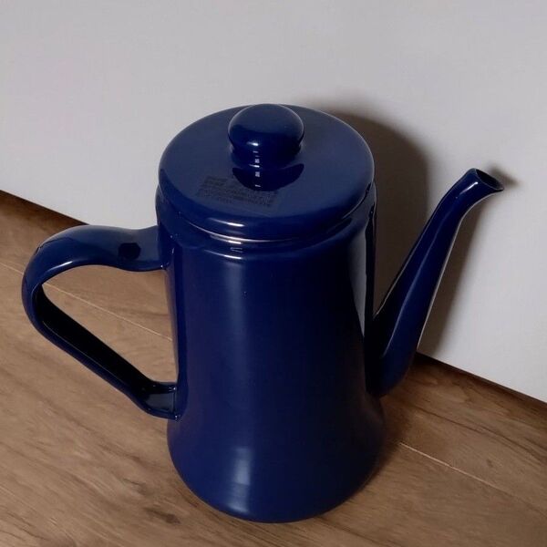 ホーロー ポット コーヒーポット ケトル 琺瑯 ハンドル付き