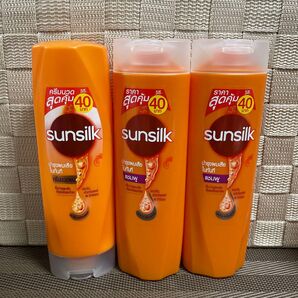 サンシルク(オレンジ)ダメージリストア 3点セット シャンプー 2点 コンディショナー 1点 各170ml
