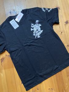 ★ ED HARDY エド　ハーディー　半袖プリントTシャツ　黒　M 新品　0746 ドクロ