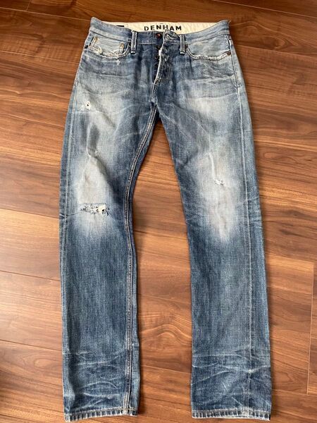 DENHAM デンハム RAZOR slim fit W30 デニムパンツ ジーンズ デニム ボタンフライ