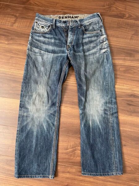 DENHAM デンハム デニム DART RELAXED FIT SHIPS W29 ボタンフライ