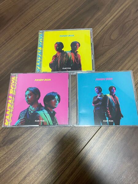 KANZAI BOYA KinKi Kids CD Blu-ray 帯付き 初回限定盤 通常盤 セット売り ブルーレイ