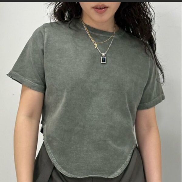 ameri アメリ VINTAGE LIKE PIGMENT TEE