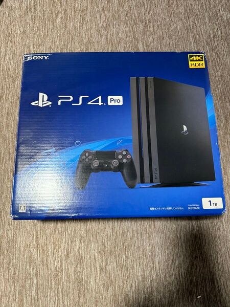 SONY PS4 Pro 1TB CUH-7200B B01コントローラー2個 縦置きスタンド 付き