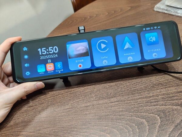 ドライブレコーダー ミラー型 4K Carplay & Android Auto