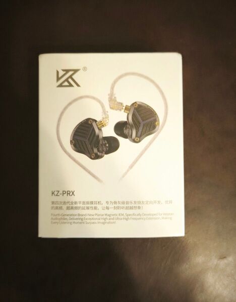 新品未開封 KZ PRX 有線イヤホン 平面駆動ドライバー