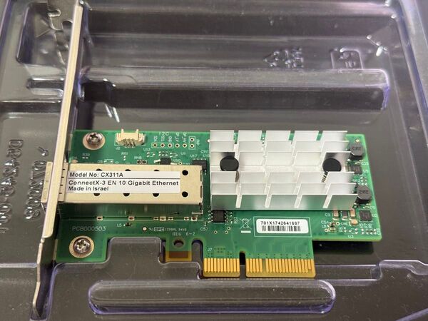 Mellanox ConnectX-3 EN 10 Gigabit Ethernet 【ほぼ未使用】
