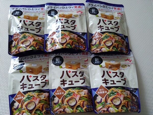 AJINOMOTO 味の素 パスタキューブ 香ばし和風醤油内容量 39g(1人前×4個入り) x 6袋