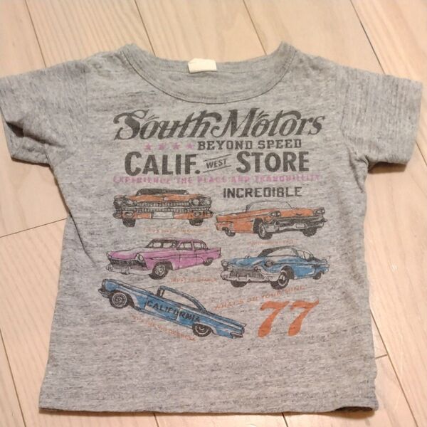 90cm 車柄 Tシャツ 半袖