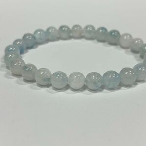 アクアマリンシリカ ブレスレット 天然石 パワーストーン
