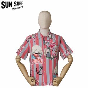 SUN SURF 162PINK/SIZE L SS38420 SPECIAL EDITION “THE ARRIVAL OF PERRY” サンサーフ　ペリー来航