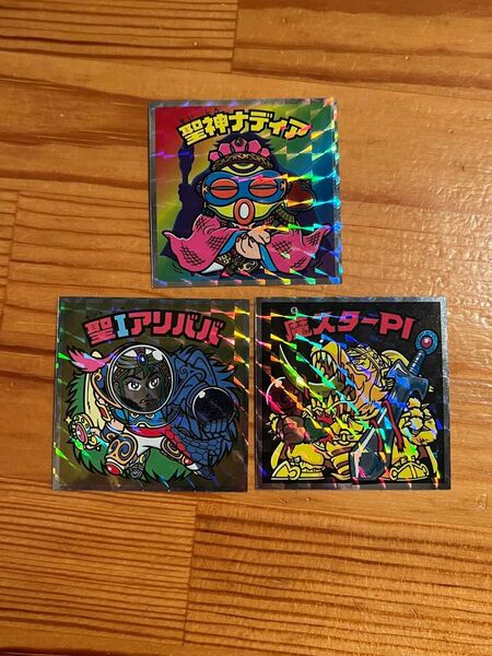 ヘッドだらけのビックリマンシール 3枚セット