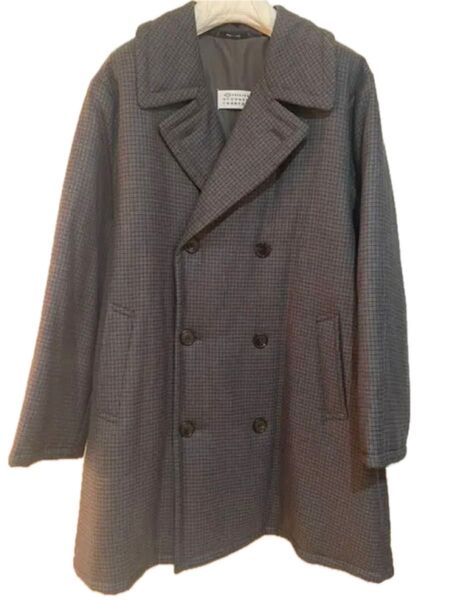 Maison Margiela 中綿コート チェック柄