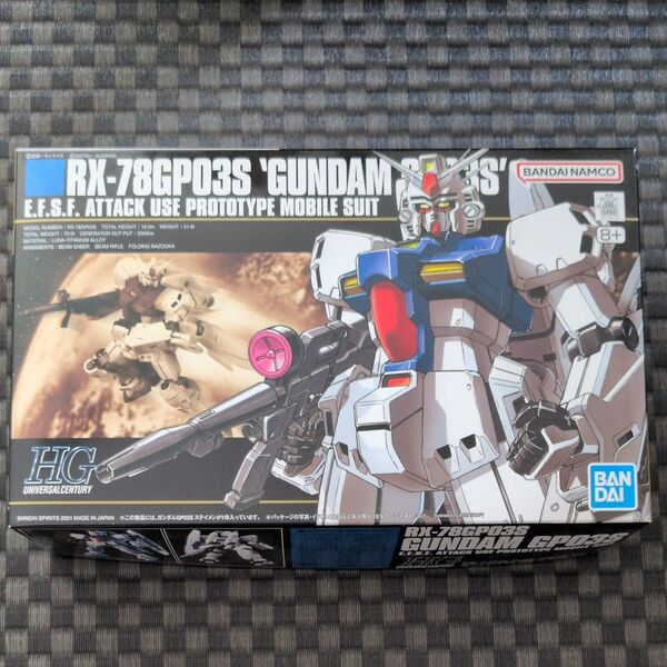 新品 RX-78 GP03S ガンダム試作3号機 ステイメン 1/144スケール HGUC 025 機動戦士ガンダム0083