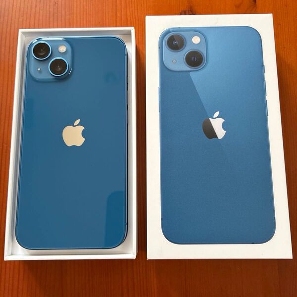 iPhone 13 本体 128GB ブルー SIMフリー 中古