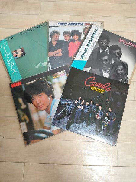 松任谷由実 【送料無料】 田原俊彦 シャネルズ cools NENA 5作セット レトロ LP レコード 国内盤 洋楽