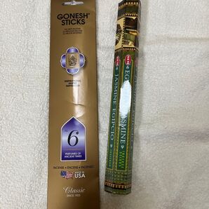 GONESH No.6 HEM Egyptian Jasmine お香 2個セット