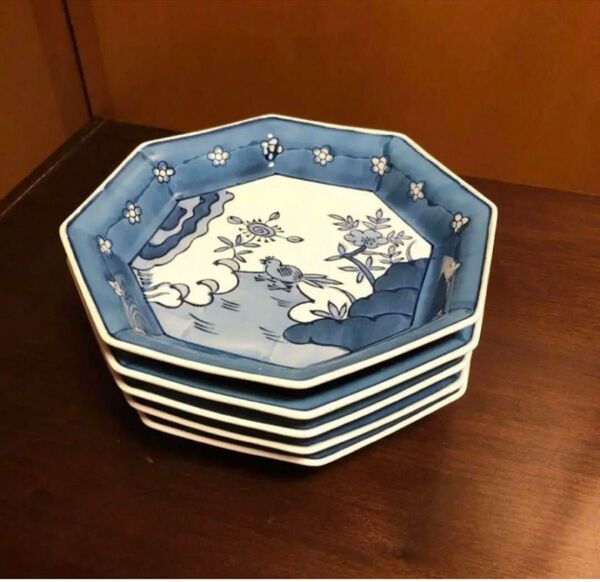 8角形 お皿 5枚セット