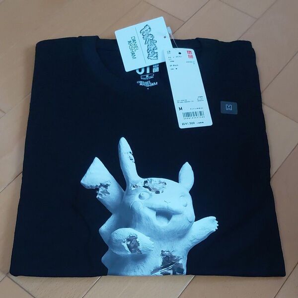 ユニクロ ダニエルアーシャム ポケモン Tシャツ M 黒 ブラック 未使用