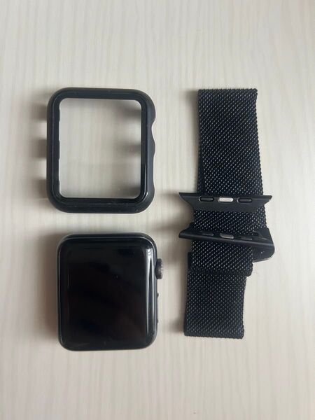 Apple Watch Series3 Nike GPS スペースグレイ MTF42J