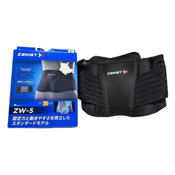 ZAMST ザムスト 腰サポーター 腰用サポーター ZW-5 腰痛ベルト Sサイズ