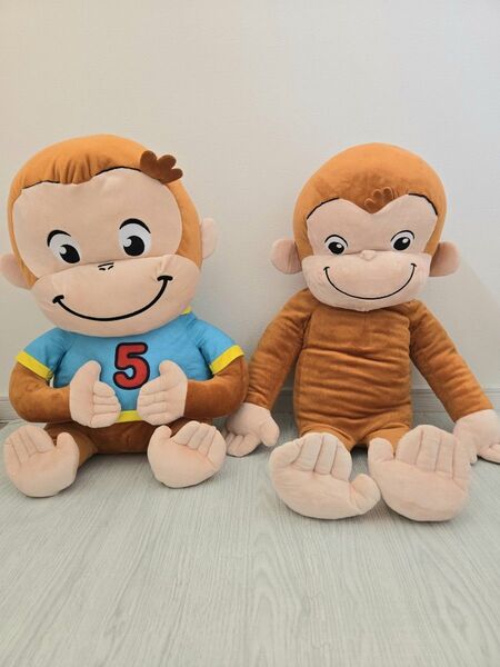おさるのジョージ ぬいぐるみ 大きい 巨大 ビッグ サイズ アミューズメント ジャイアント 特大