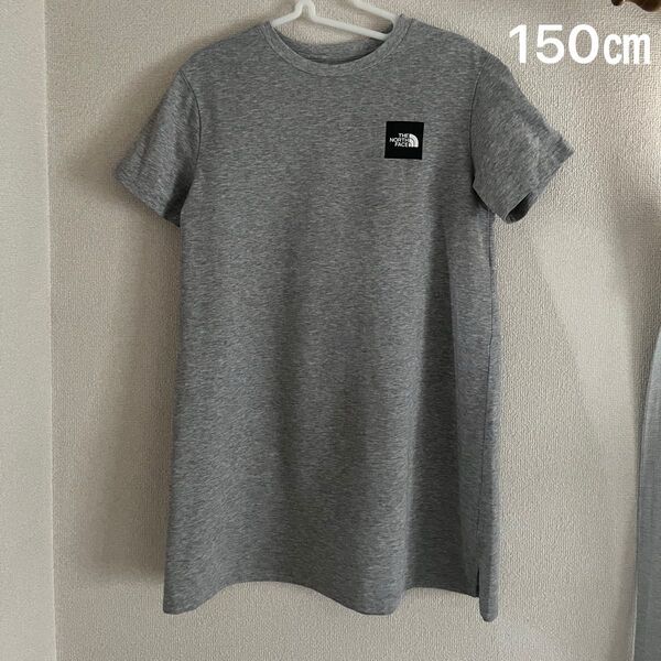 THE NORTH FACE Tシャツワンピース グレー キッズ 150㎝ ワンピース