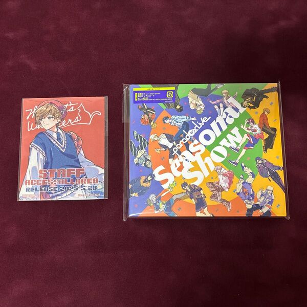 Paradox Live パラライ paradoxlive CD Seasonal Show スタッフパス風ステッカー