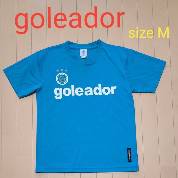 goleador ゴレアドール 半袖 Tシャツ Mサイズ ブルー
