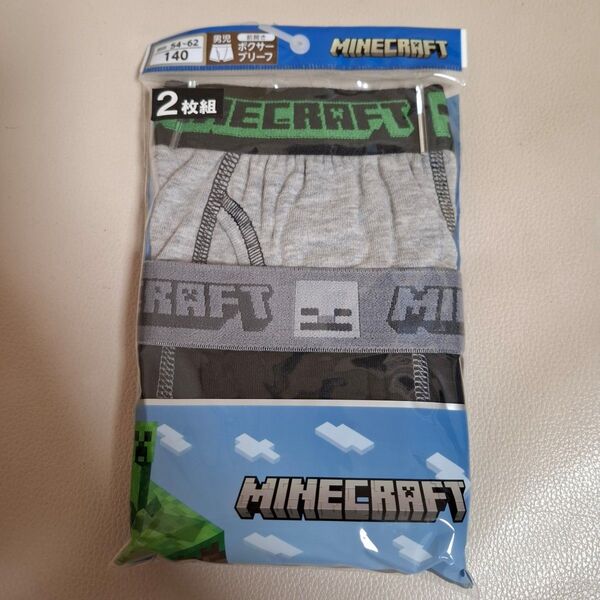 新品 未開封 マイクラ Minecraft 140cm ボクサーブリーフ 下着 パンツ