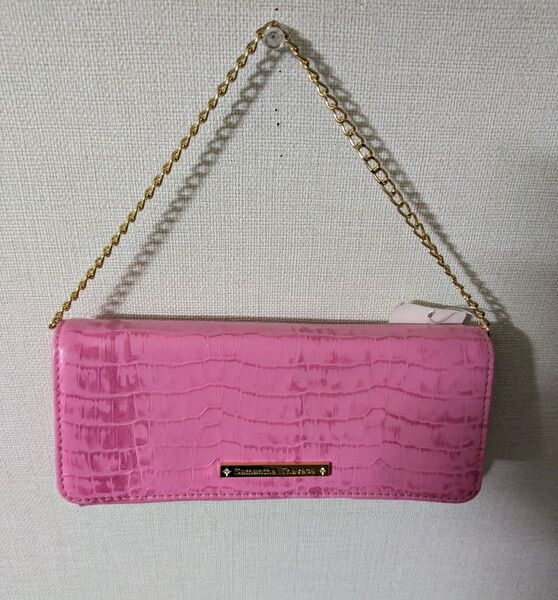 サマンサタバサ クラッチポーチ ピンク 限定品