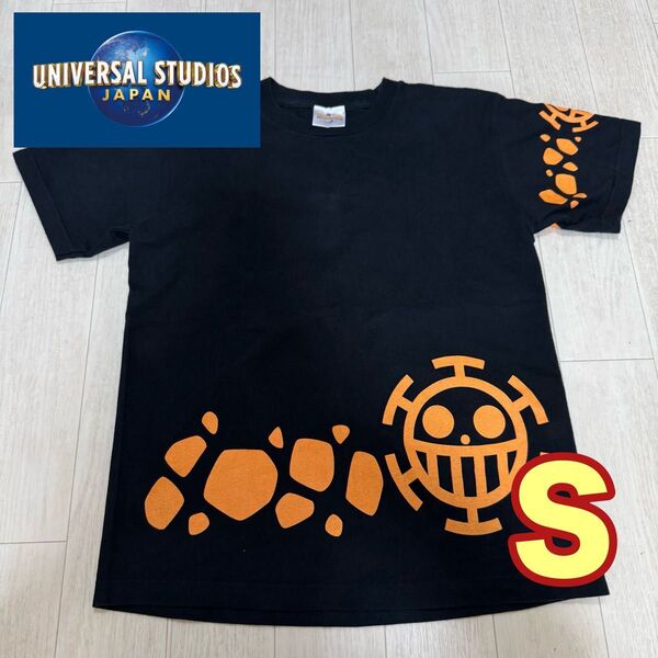USJ ユニバ ワンピース ロー Tシャツ ブラック Sサイズ 終売品 コラボ