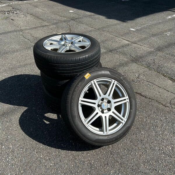 ノーマルタイヤ ホイールセット 205/55R16 PIRELLI P7 EVO