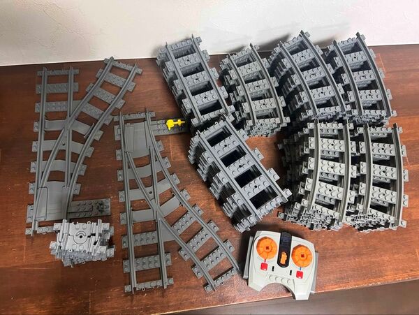 レゴ LEGO レールセット 74本