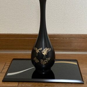 一輪挿し 高岡銅器 花瓶 美術工芸品 新品未使用