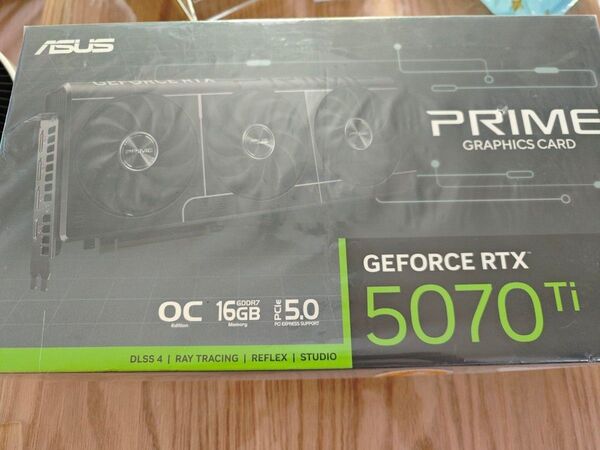ASUS PRIME-RTX5070TI-O16G 未開封品 値下げ不可