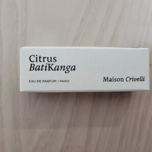 メゾンクリヴェリ シトラスバティカンガ 1.5ml