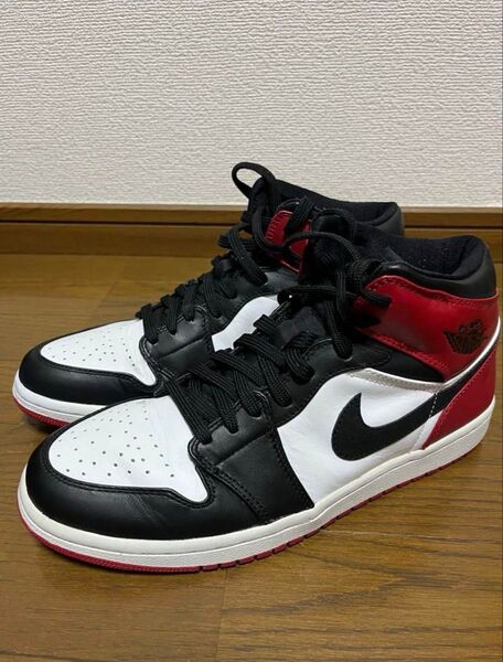 【希少】AIR JORDAN 1 RETRO "OLD LOVE" つま黒 136085-102 black toe