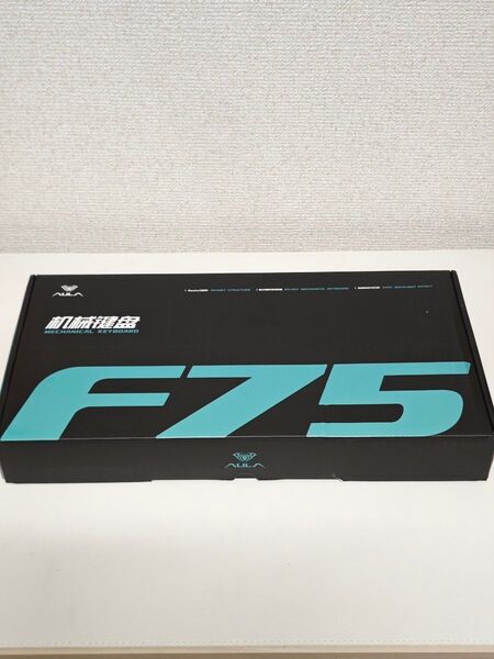Aula F75 メカニカルキーボード グレイシャーブルー