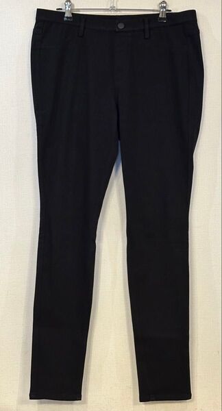 未使用◆ユニクロ レギンスパンツ ストレッチパンツ カジュアルパンツ 黒 丈長め