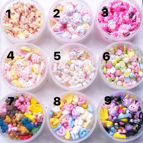 ミニパーツ1掬い・5ml・1回100円
