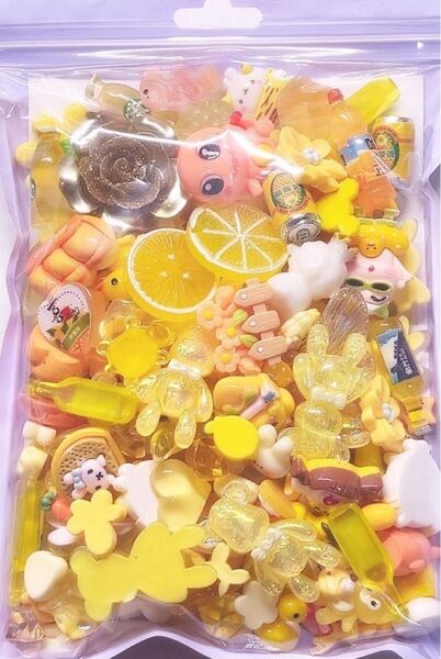 イエロー系デコパーツ mix・300ml