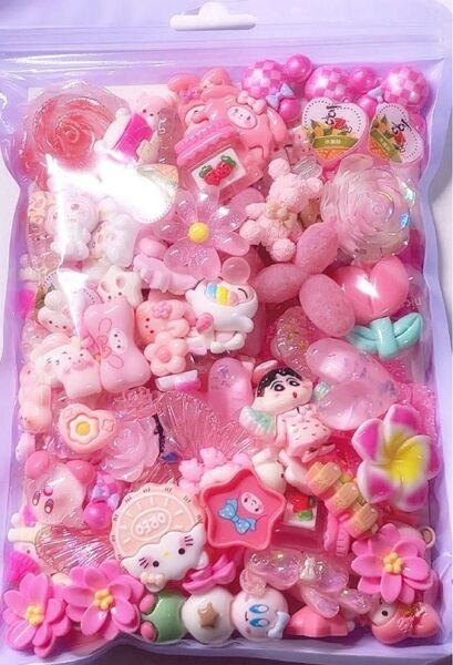 ピンクデコパーツ mix・300ml