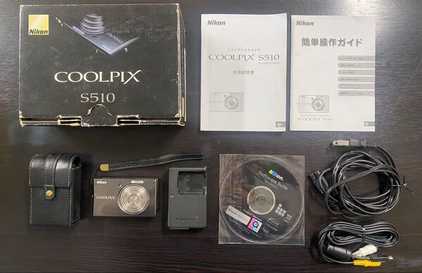Nikon COOLPIX S510 ニコン クールピクス デジカメ 動作品